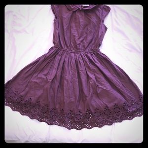 British brand Next girl dress 12 mauve classic